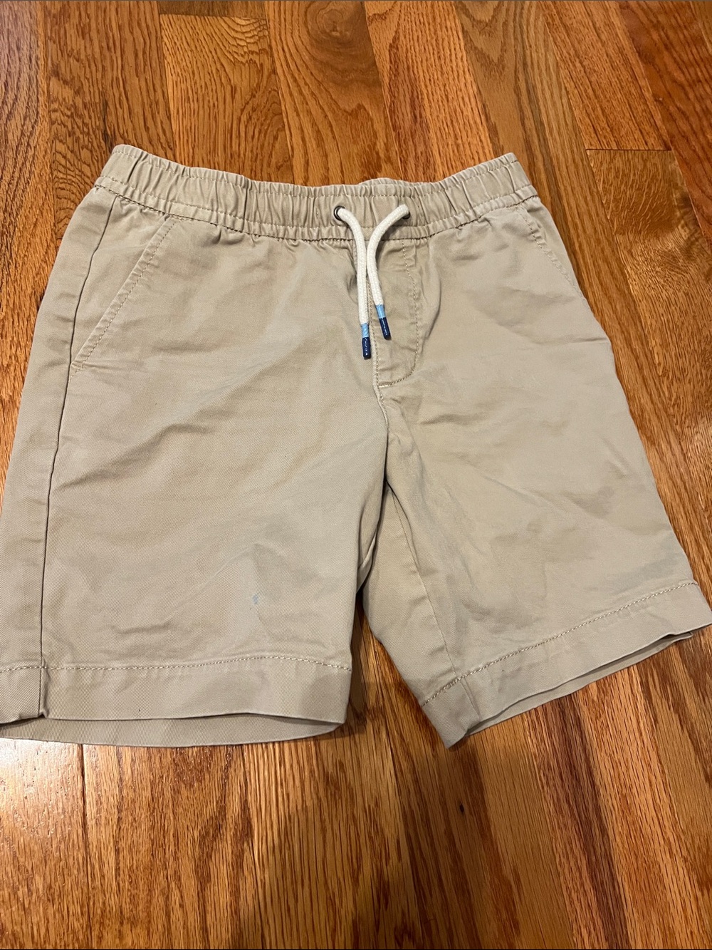 Gap Kids Khaki Drawstring Cotton Shorts